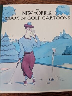 The New Yorker Book of Golf Cartoons Hardcover First Edition Vintage